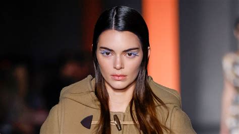 kendal jenner prada show|Kendall Jenner Debuts Icy Eyelashes in Prada Fashion Show: Pics.